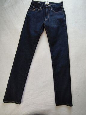 Todd Snyder Dark Indigo Skinny Jeans Size 28 X 32
